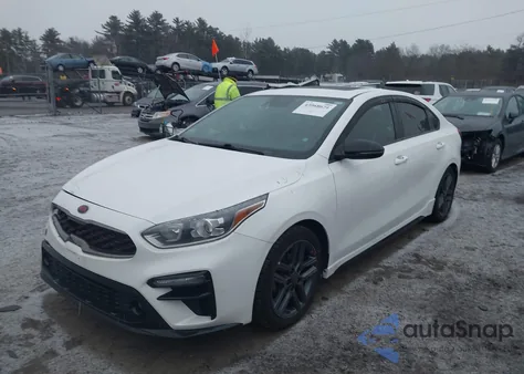 2021 Kia Forte Gt-Line z USA, uszkodzony, nr VIN 3KPF34AD7ME404100